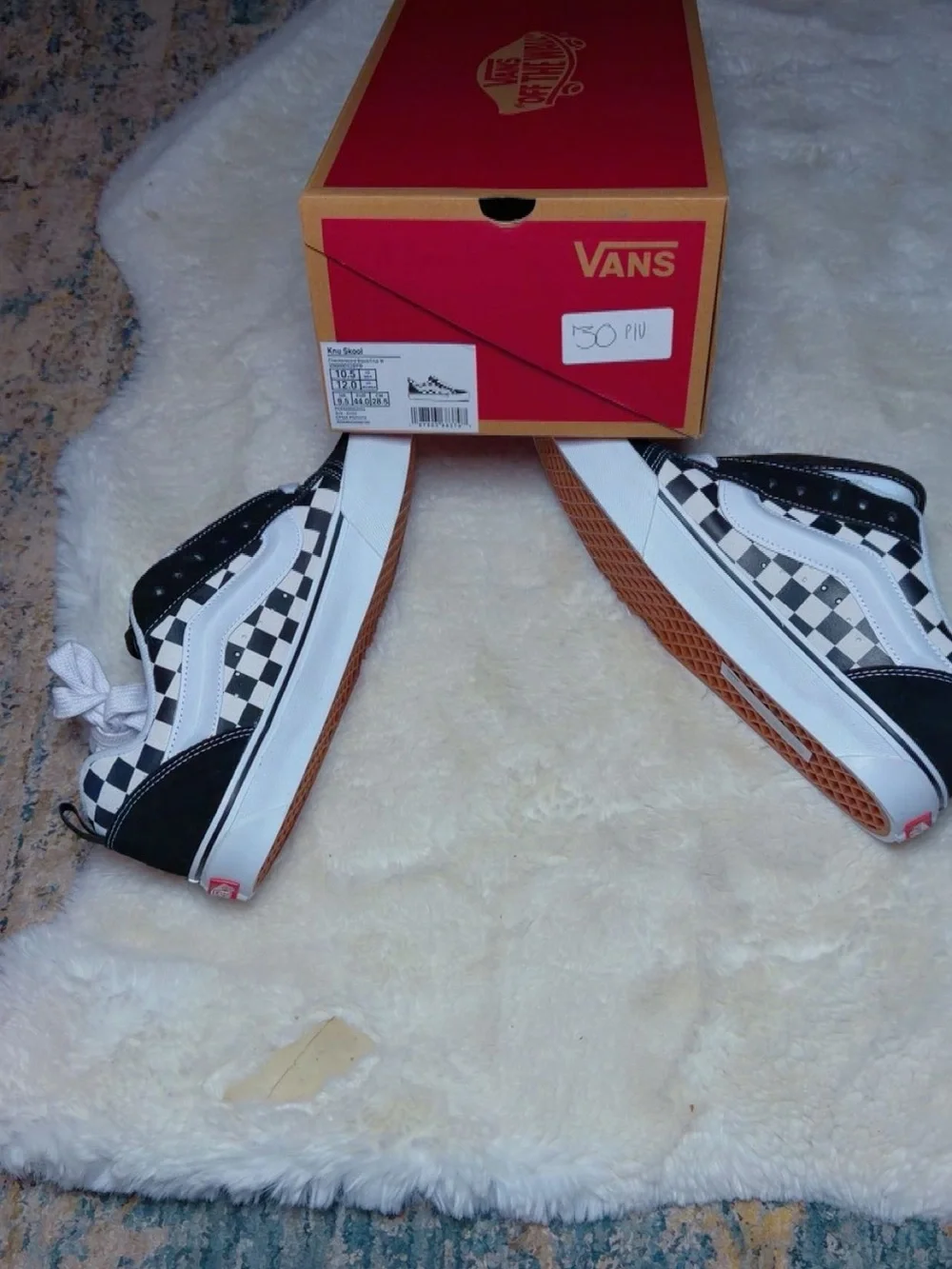 Vans iconic checkerboard