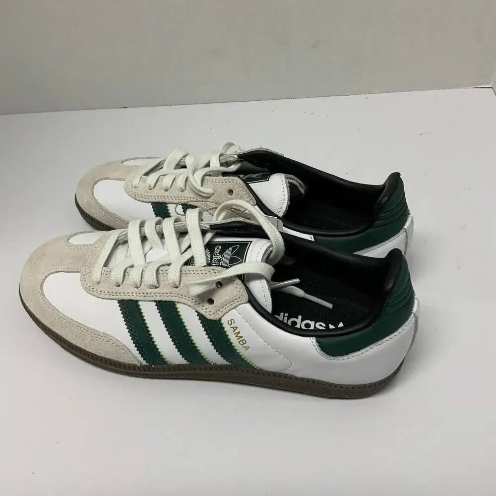 Adidas Samba ADV White College Green GY6940 Size 7.5 Men White Green Sneakers