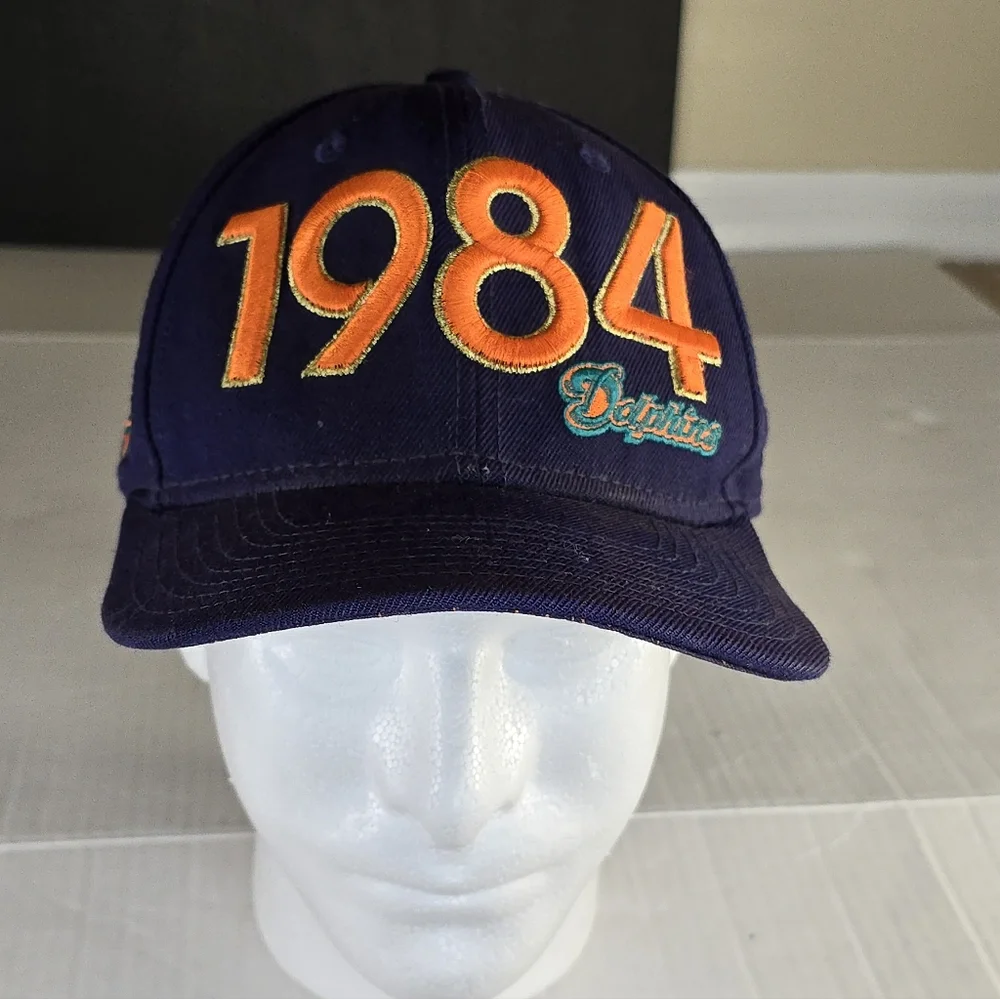 Vintage New Era Miami Dolphins Super Bowl XIX Snapback Hat (1980s)
