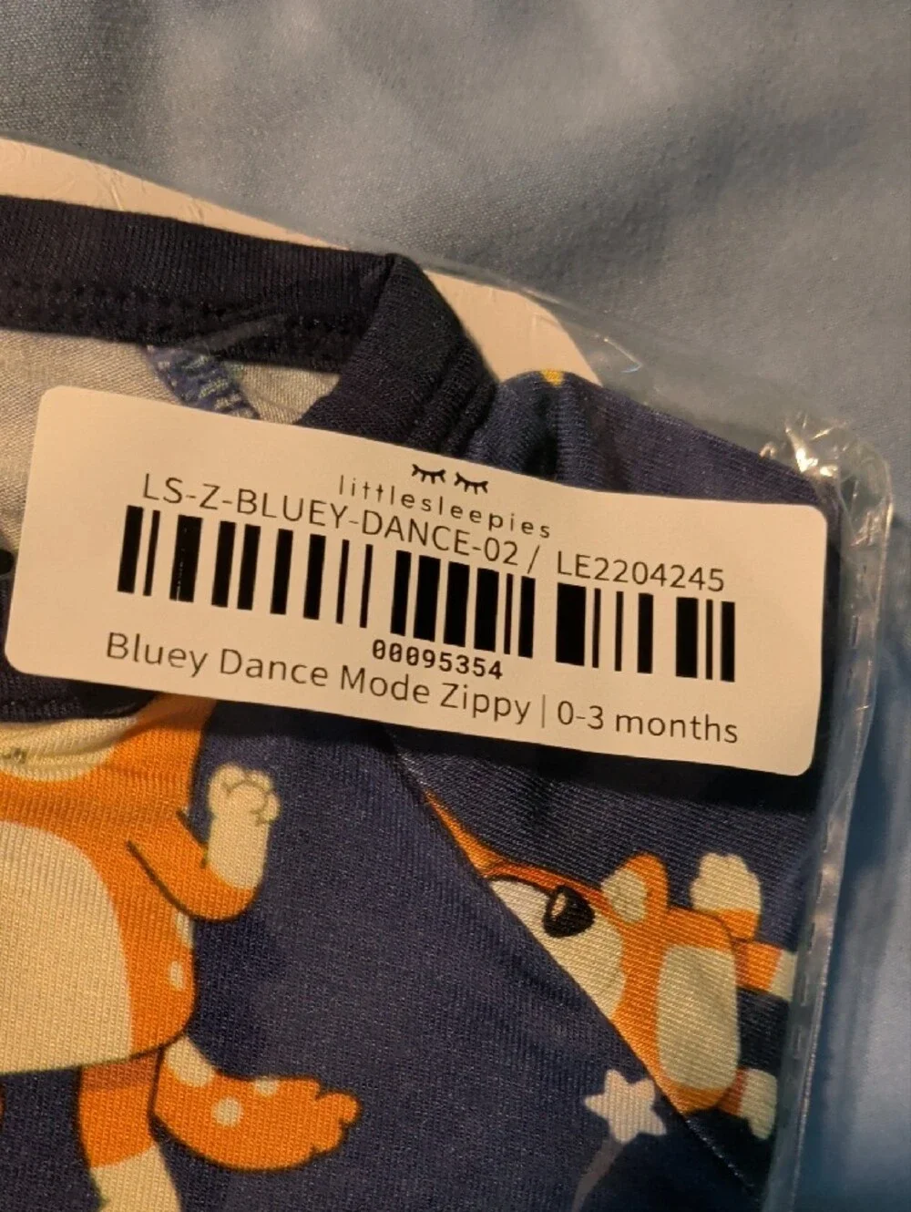 Little Sleepies cozy navy