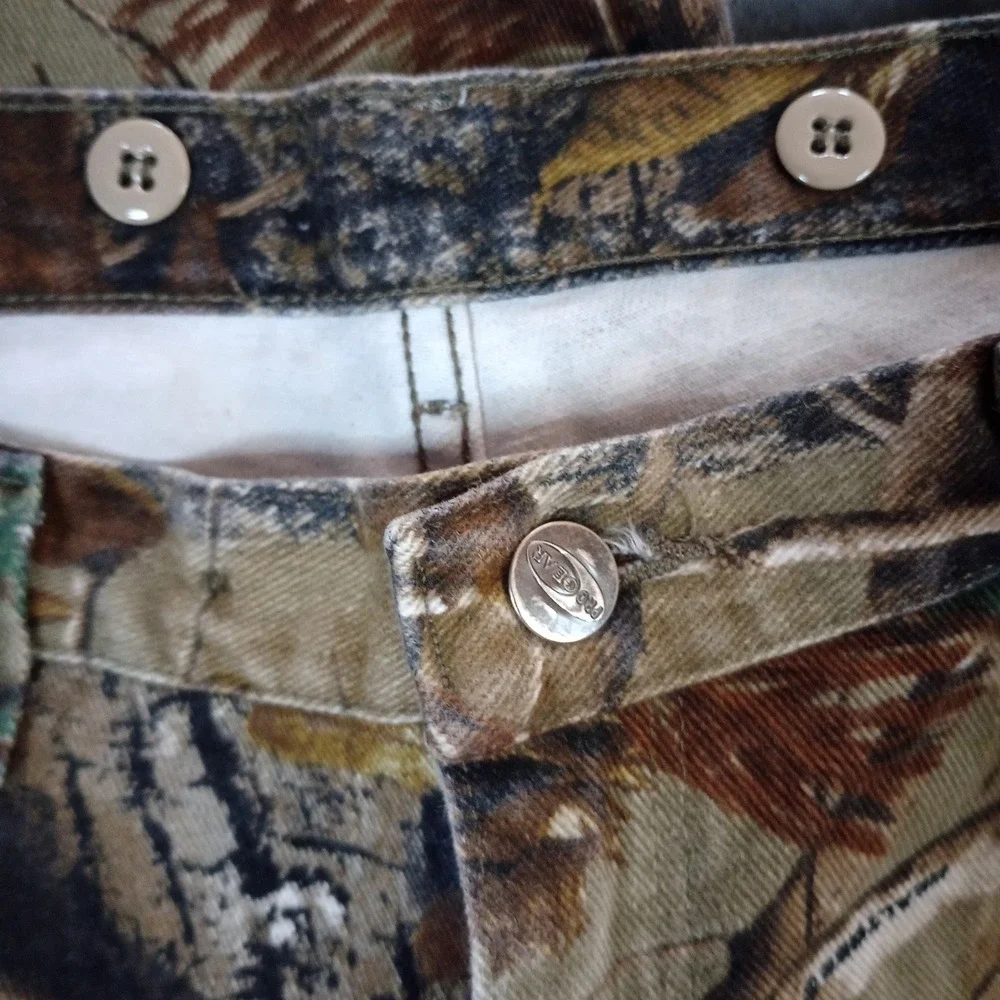 Wrangler ProGear Hunting Pants Mens 38‎ Camo Brown Realtree Brush Briar