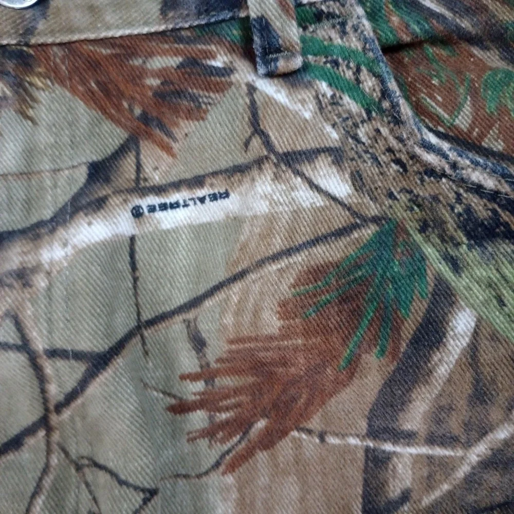 Wrangler ProGear Hunting Pants Mens 38‎ Camo Brown Realtree Brush Briar