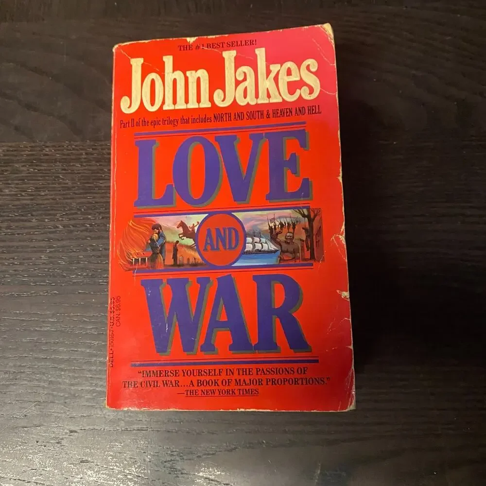 Love and War by John Jakes (1985, Mass Market)