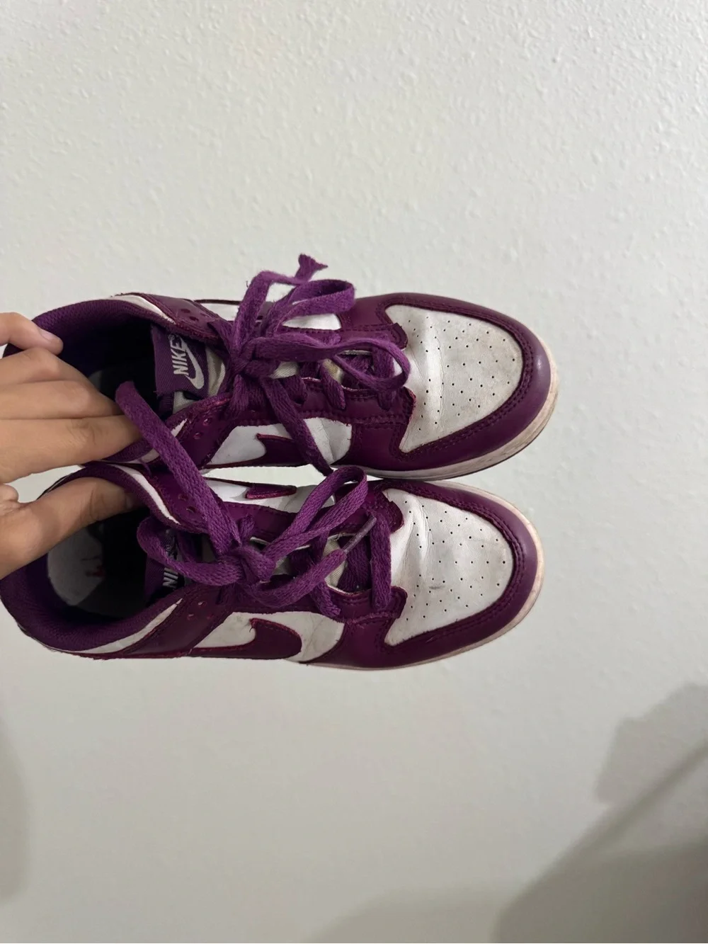 Nike purple dunks