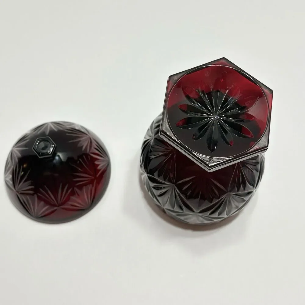 attributed to Luminarc vintage ruby