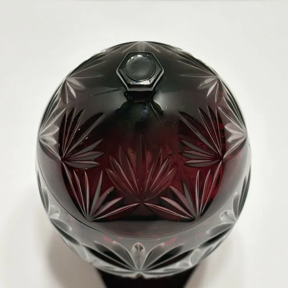 attributed to Luminarc vintage ruby