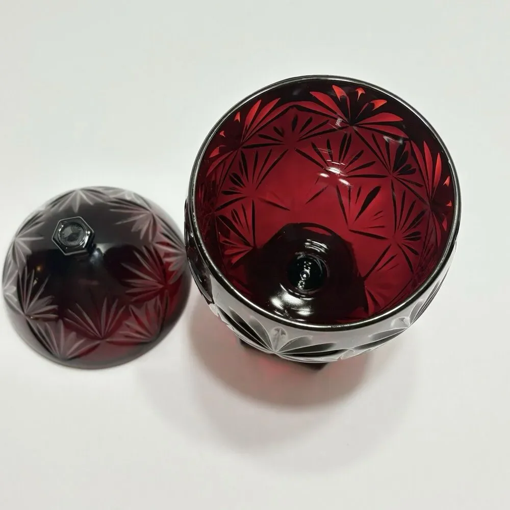 attributed to Luminarc vintage ruby