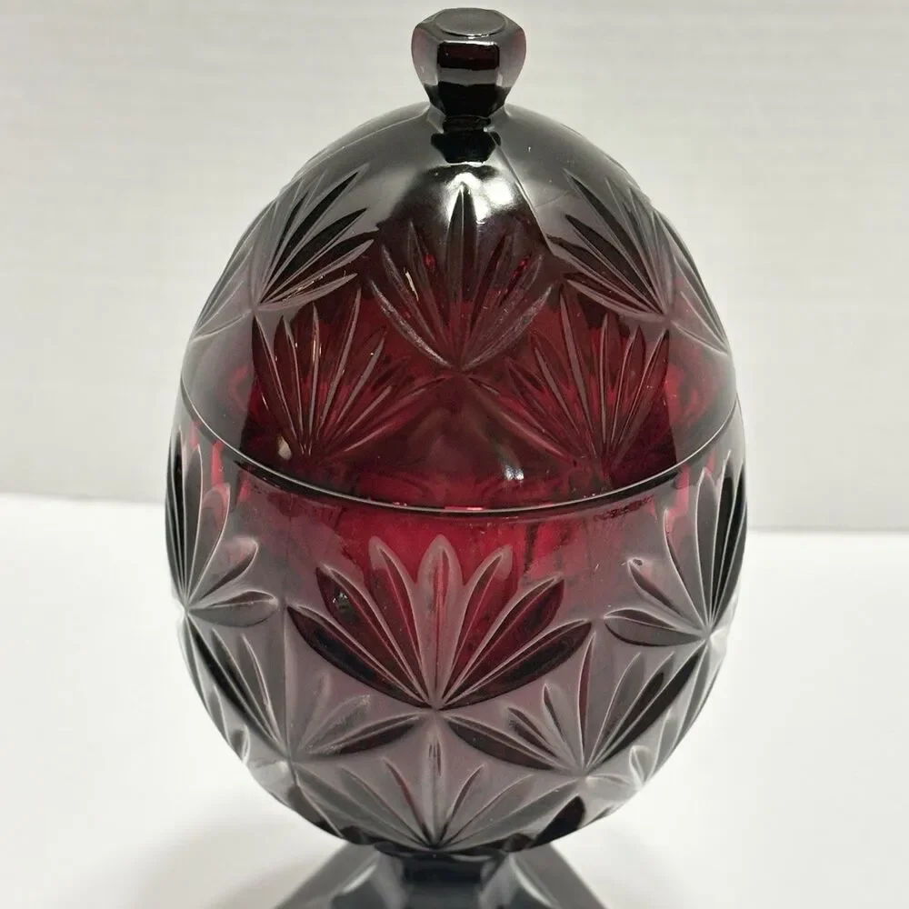 attributed to Luminarc vintage ruby