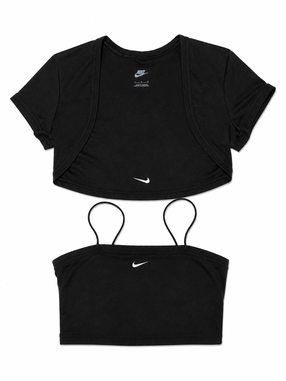 Nike ribbed crop