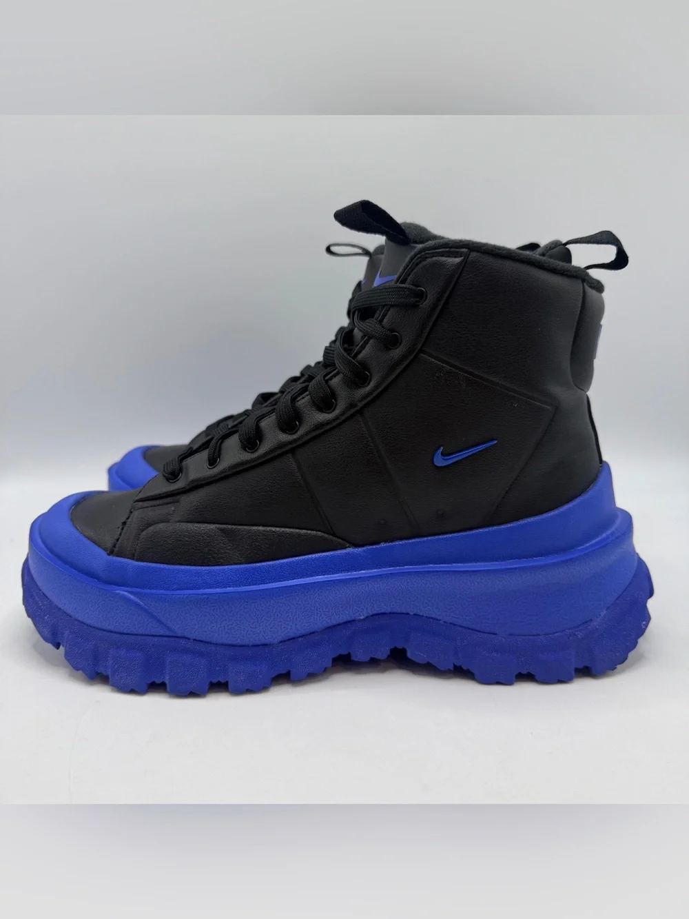 Nike Blazer Roam Mid Winterized Women’s 7 Black Racer Blue FQ9065-001