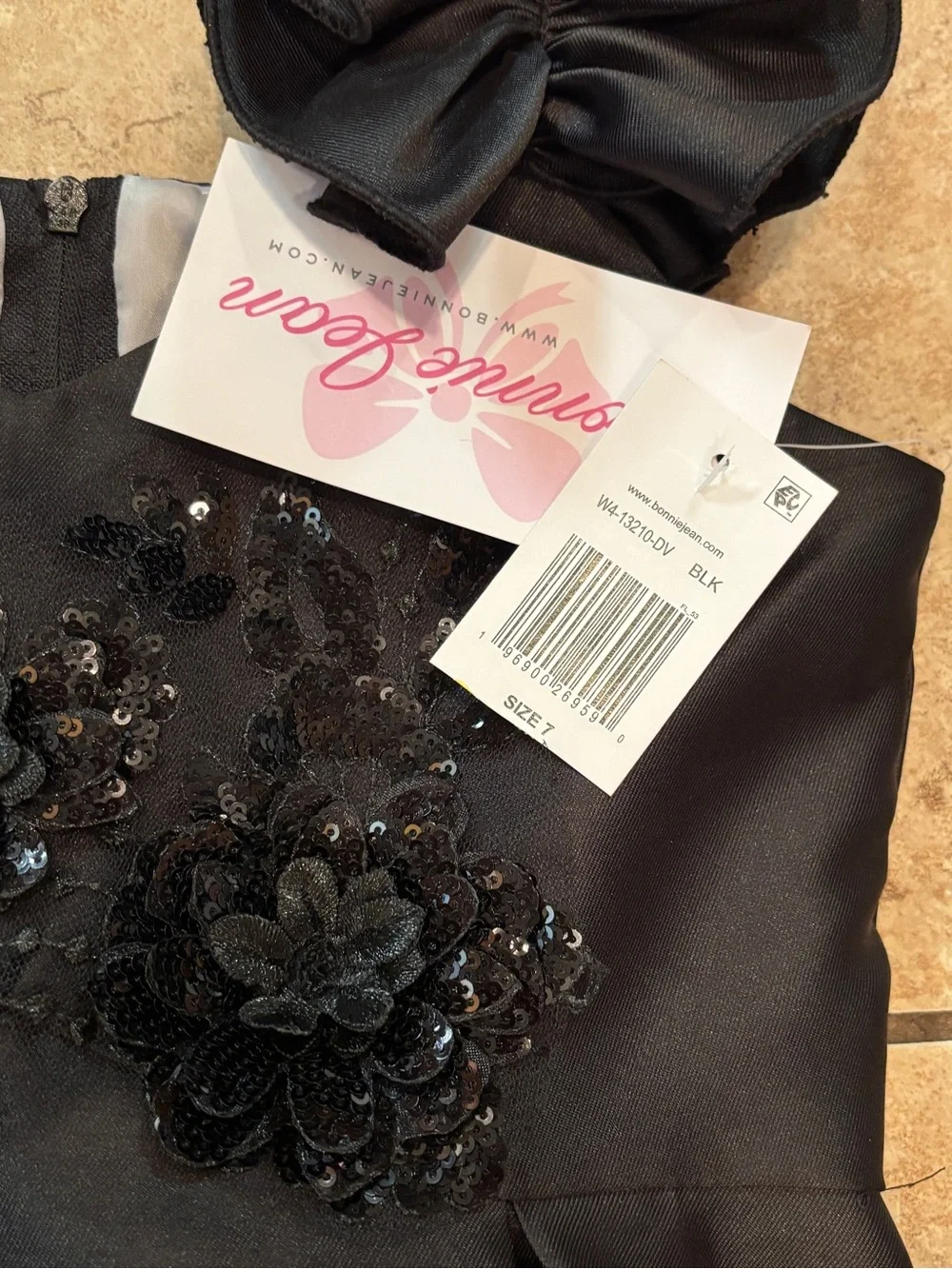 Bonnie Jean dress top bottom