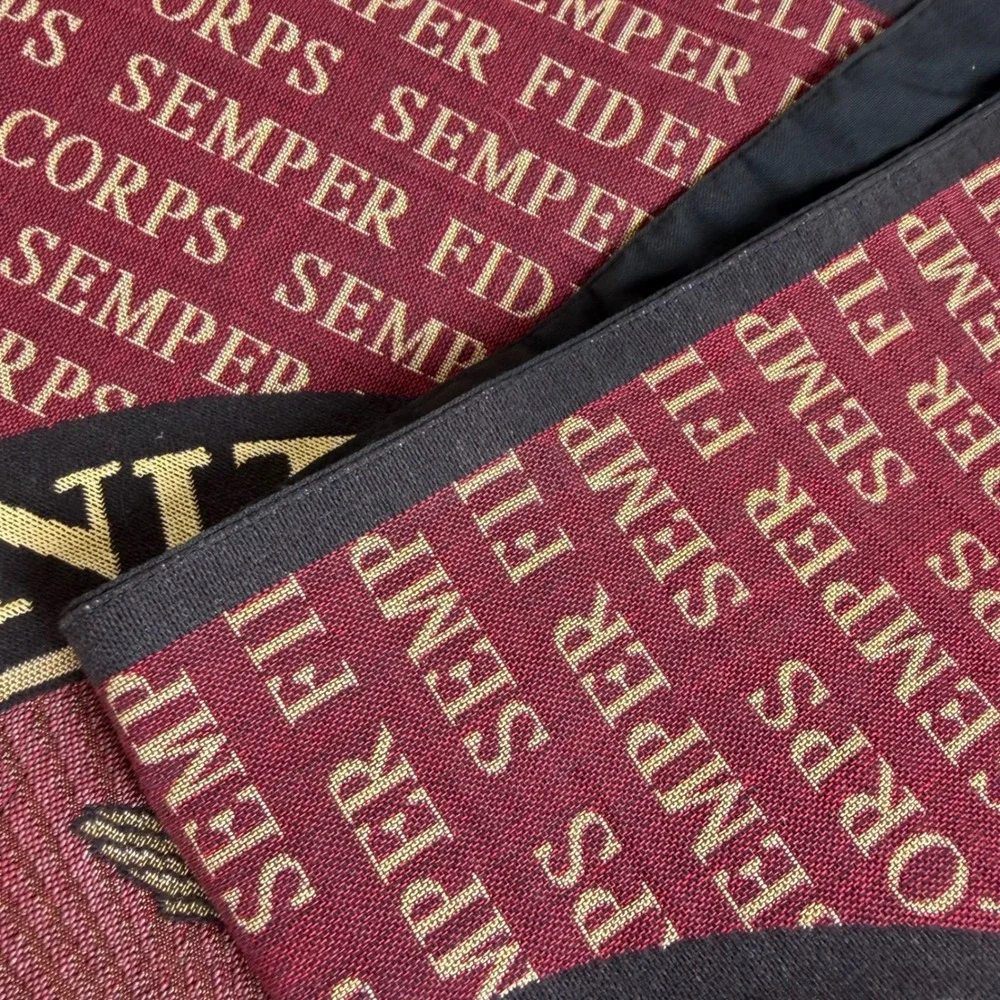 US Marine Corps Semper Fidelis Woven Wall Hanging Tapestry Pure Country Weavers