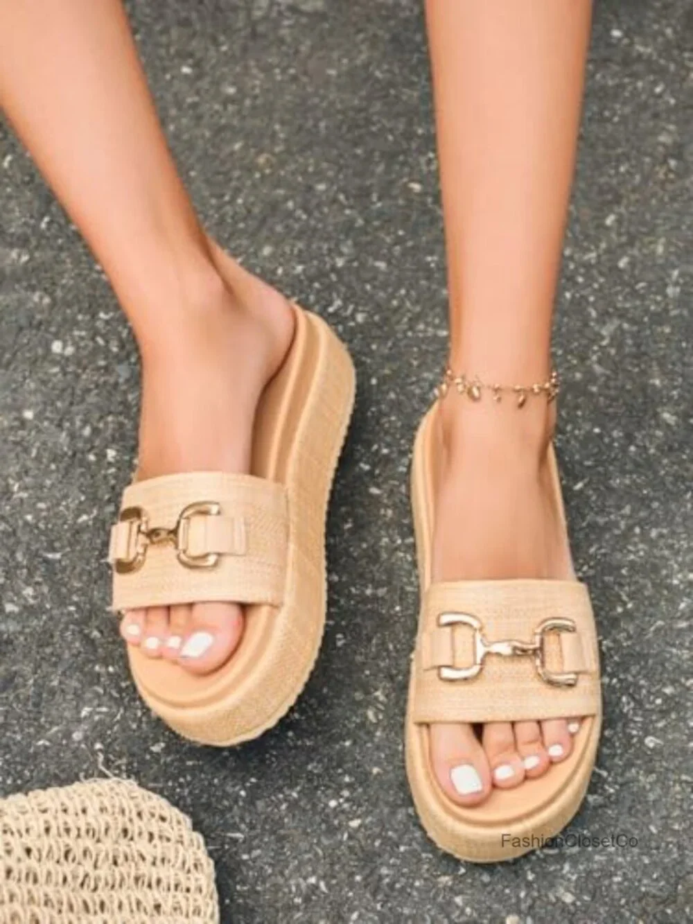 N/A platform espadrille