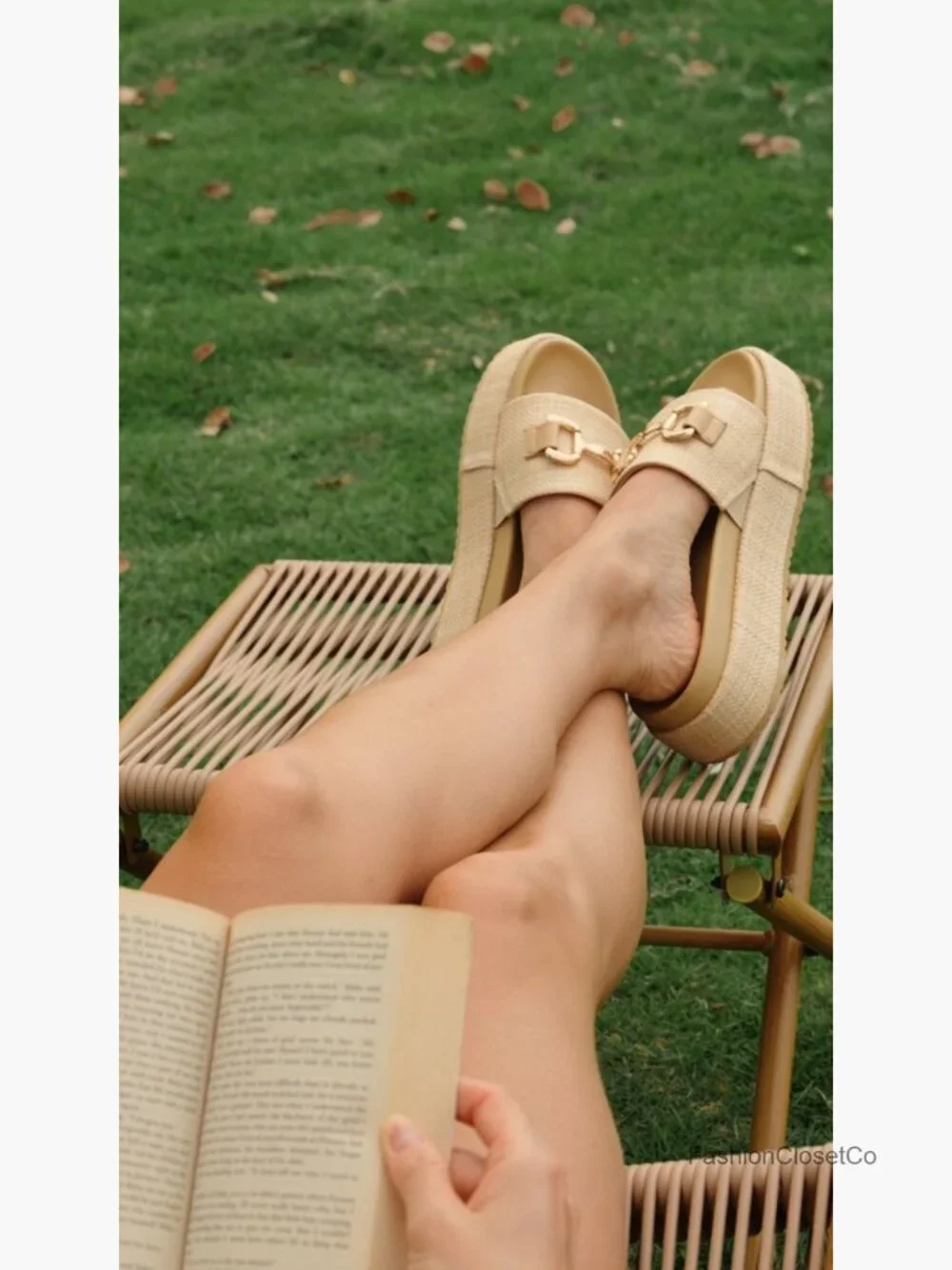 N/A platform espadrille
