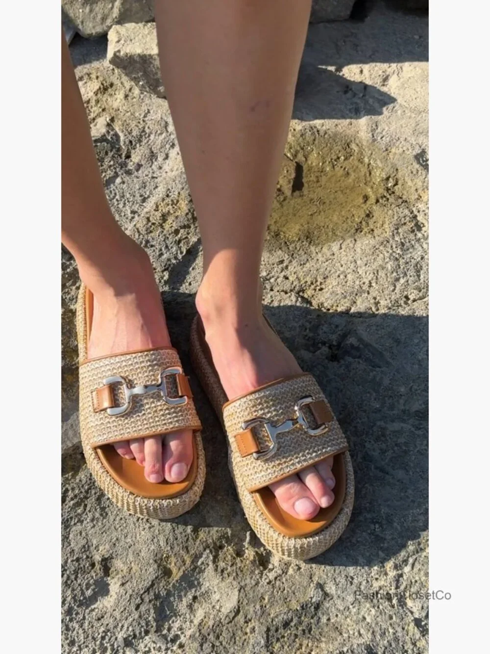N/A platform espadrille