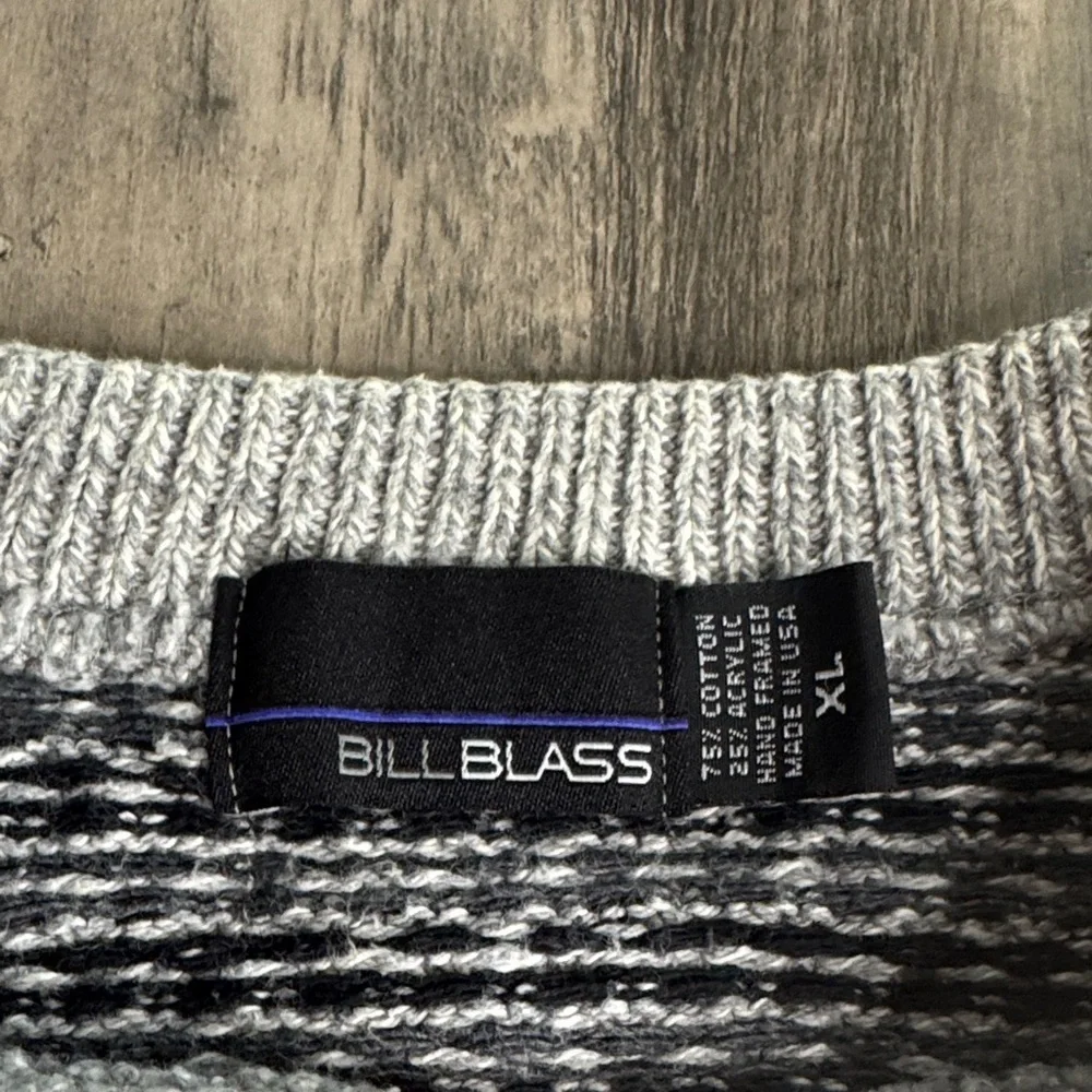 bill blass sweater pattern black