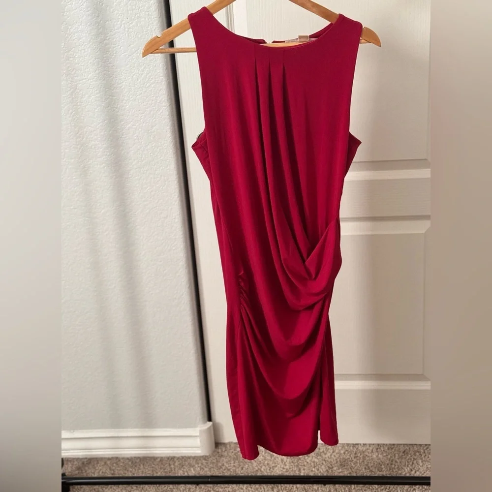 Michael Kors Red Mini Sleeveless Dress Size M