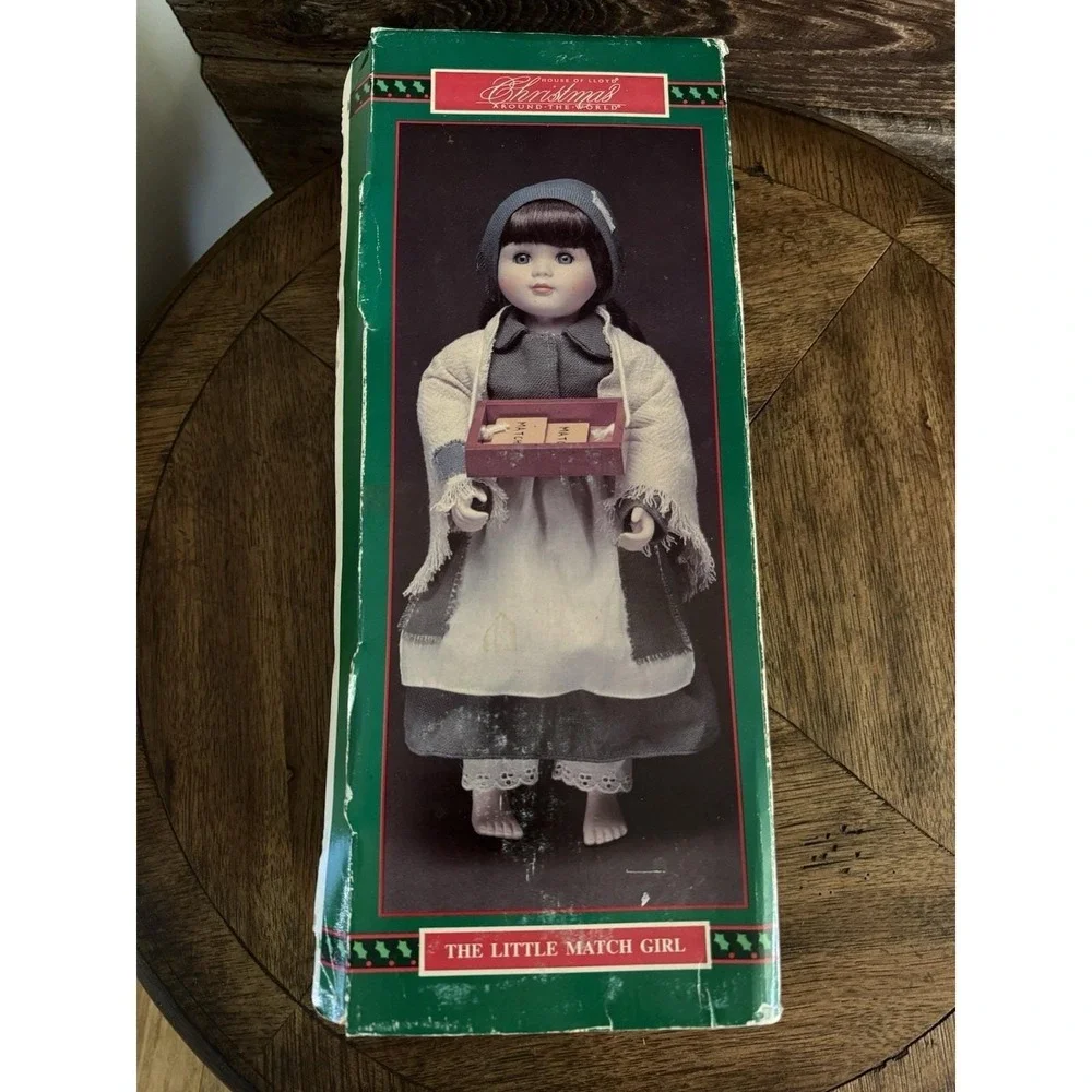 House of Lloyd Christmas Around the World THE LITTLE MATCH GIRL  New In Box Doll