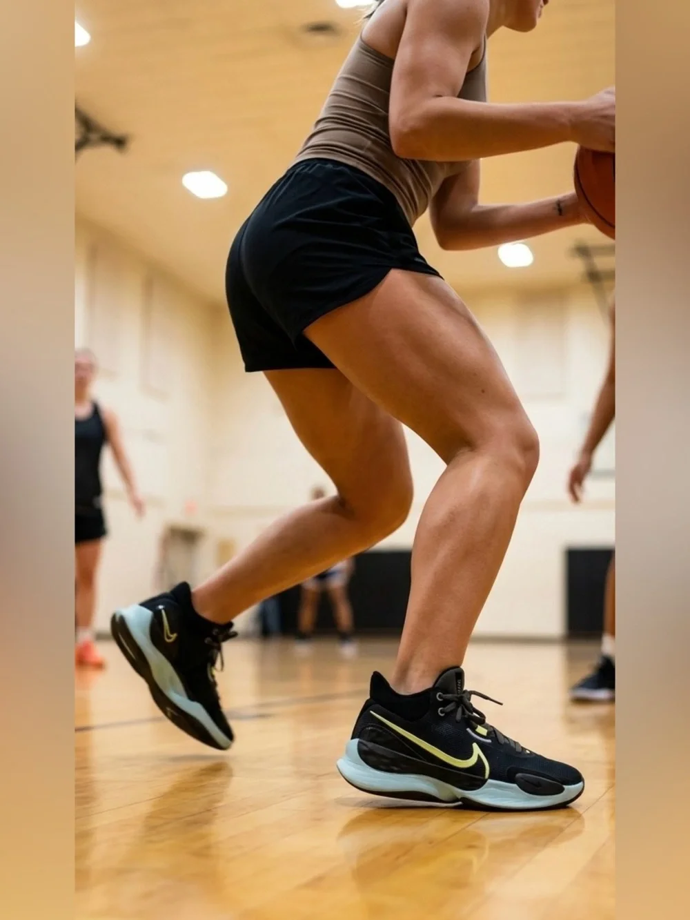 Nike Black Women's Athletic Shorts - Classic Training Style