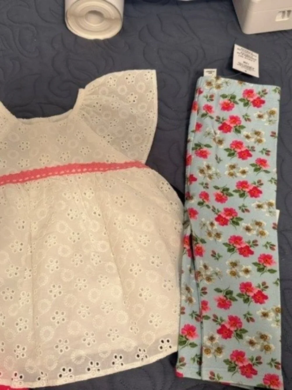 BUNDLE OF LITTLE GIRLS 12 MTHS ITEMS MOST ARE NEW OR NEVER WORN
