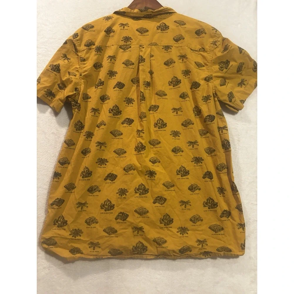 The North Face yellow men down