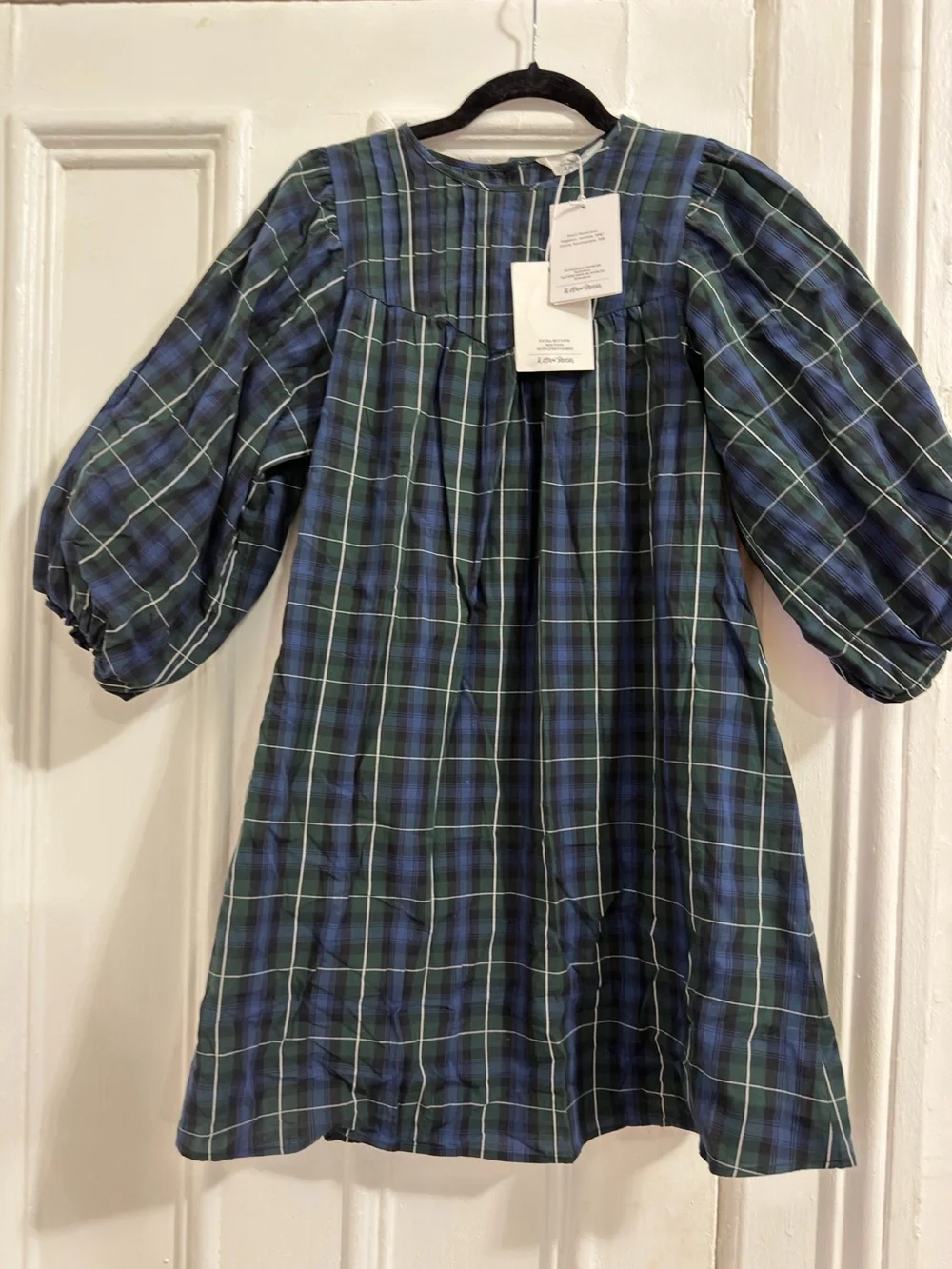 & Other Stories soft plaid