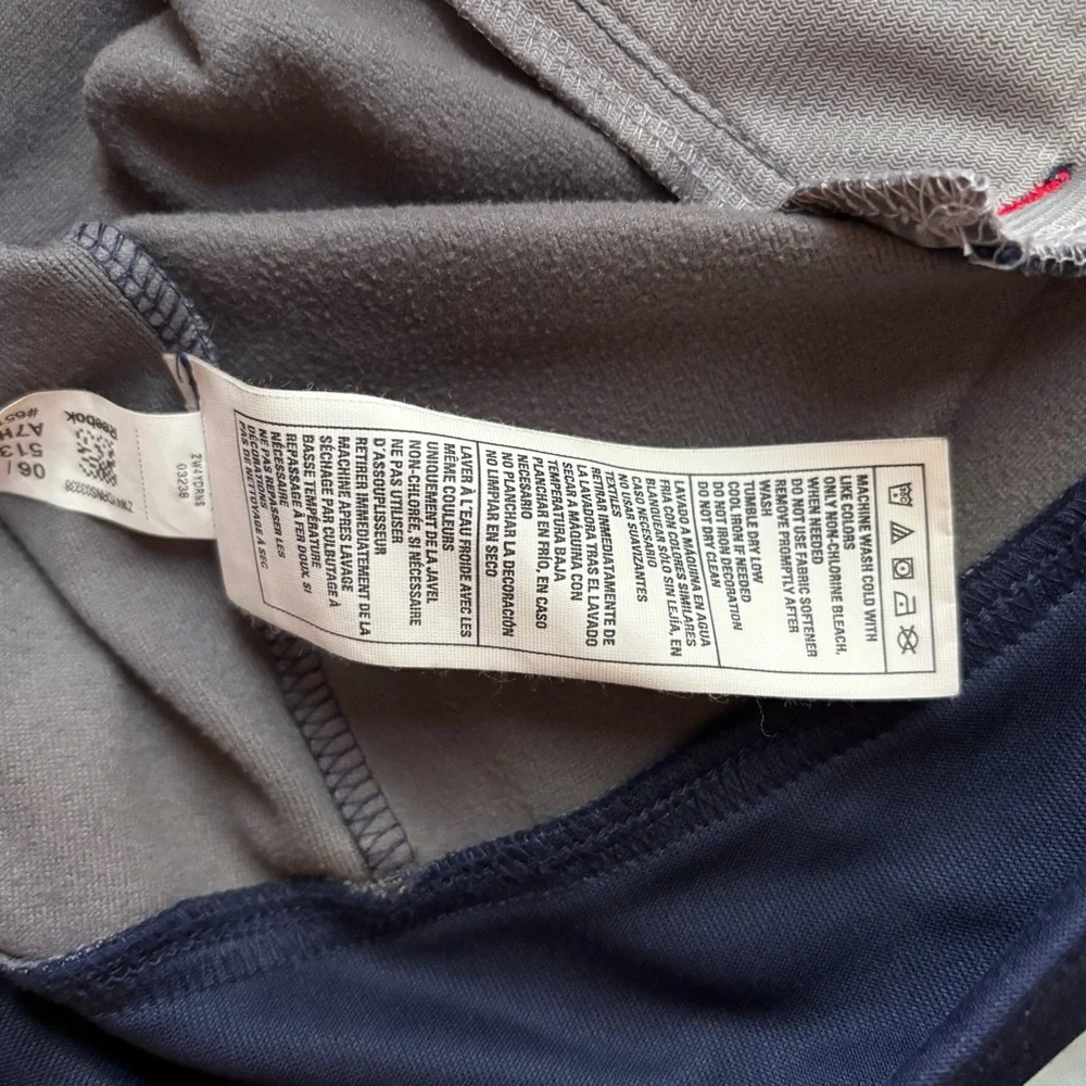 Reebok New York Rangers Zip-Up Jacket - Blue and Gray