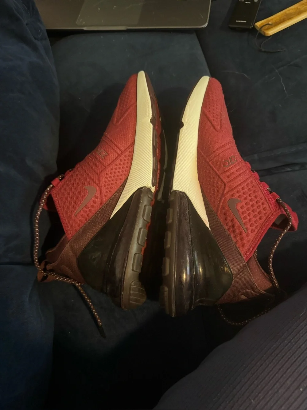 Nike Air Max 270 SE GS 'Dark Red' AJ7372-600