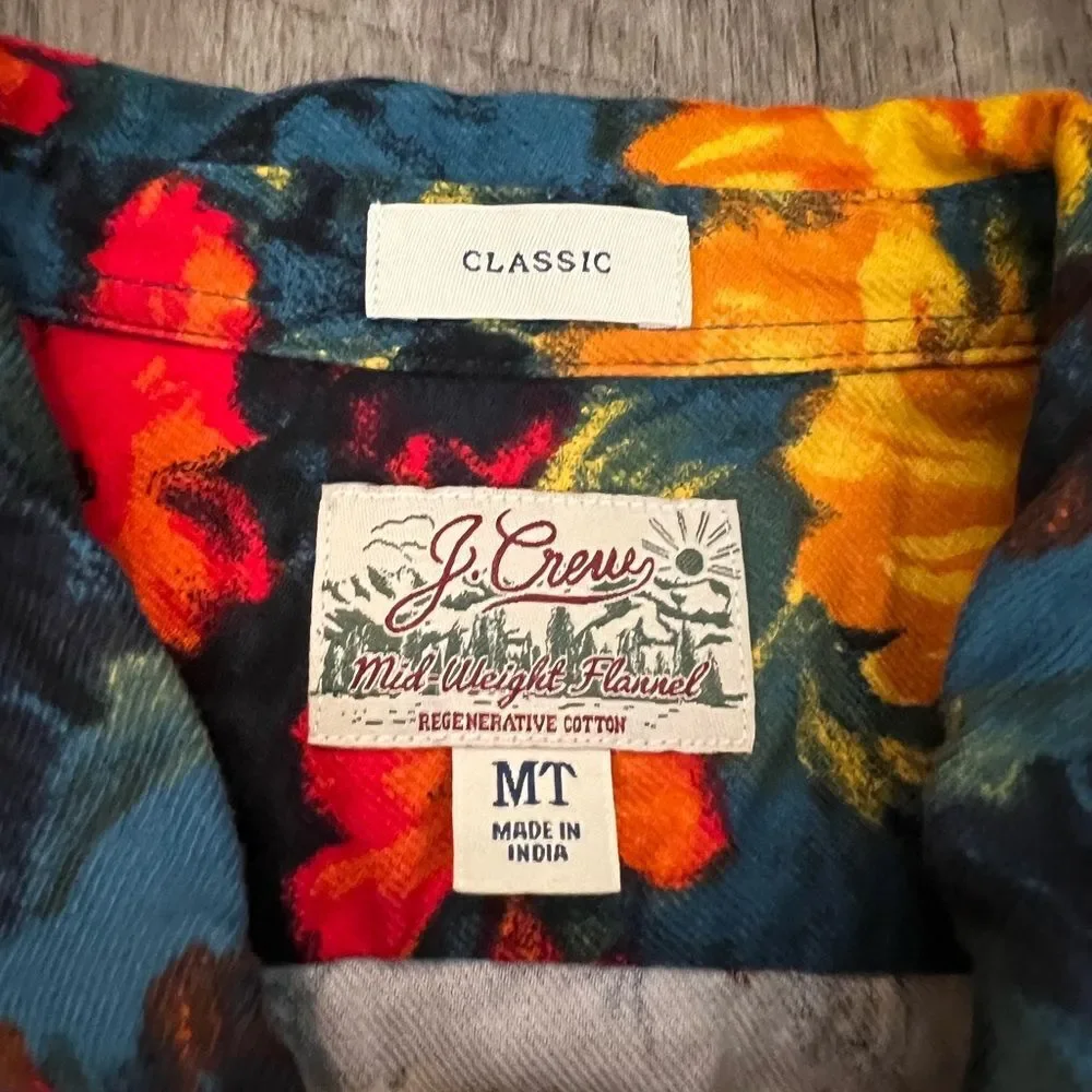 J. Crew crew floral