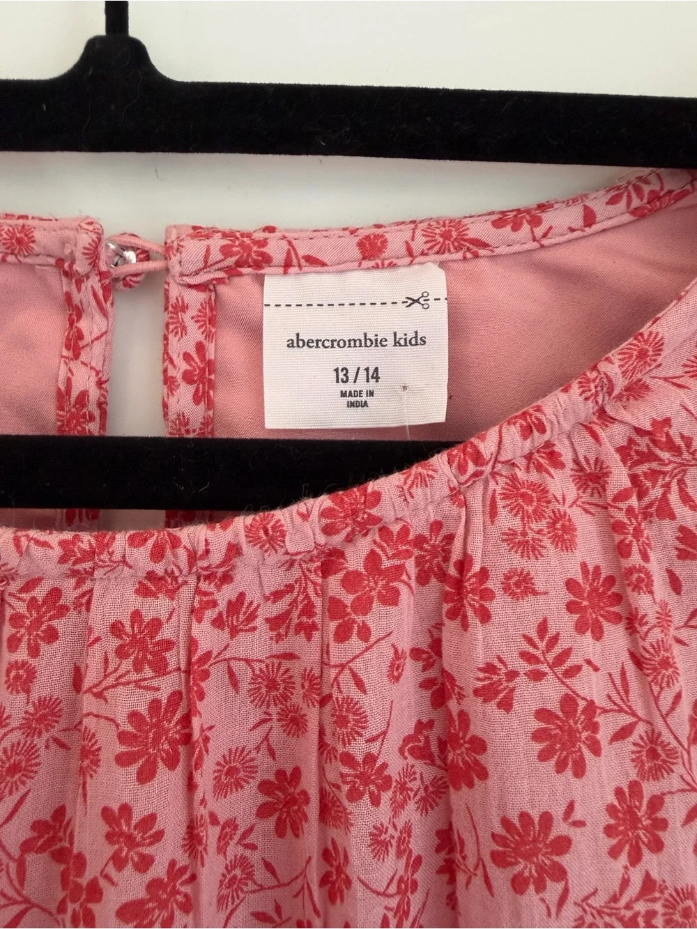 abercrombie kids smocked ruffle