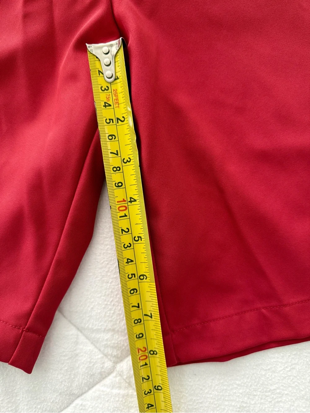 Peter Millar Red Flat Front Performance Shorts
