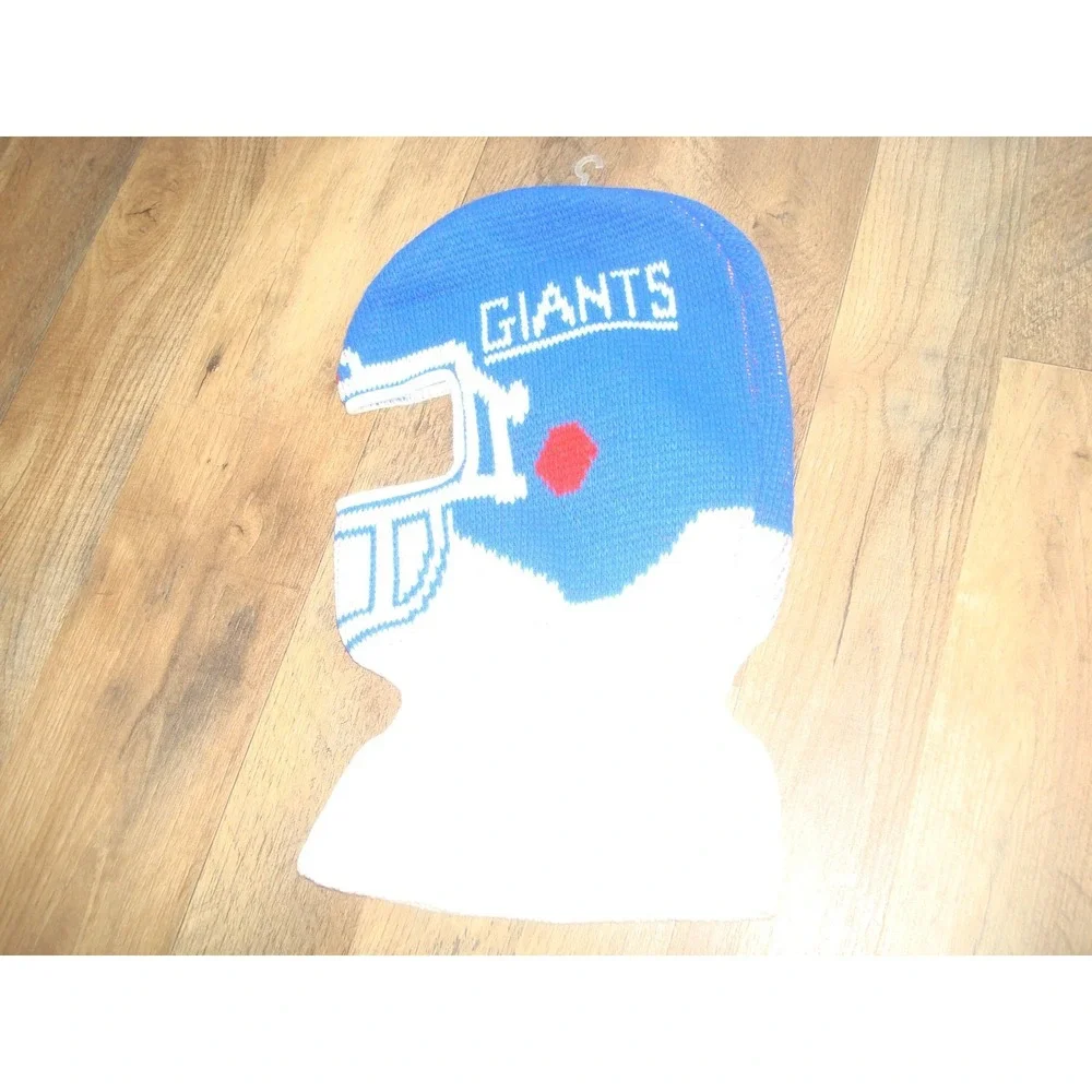 Vintage 1990 Game Face NEW YORK GIANTS   Helmet Knit Ski Mask Hat NFL USA‎ Made