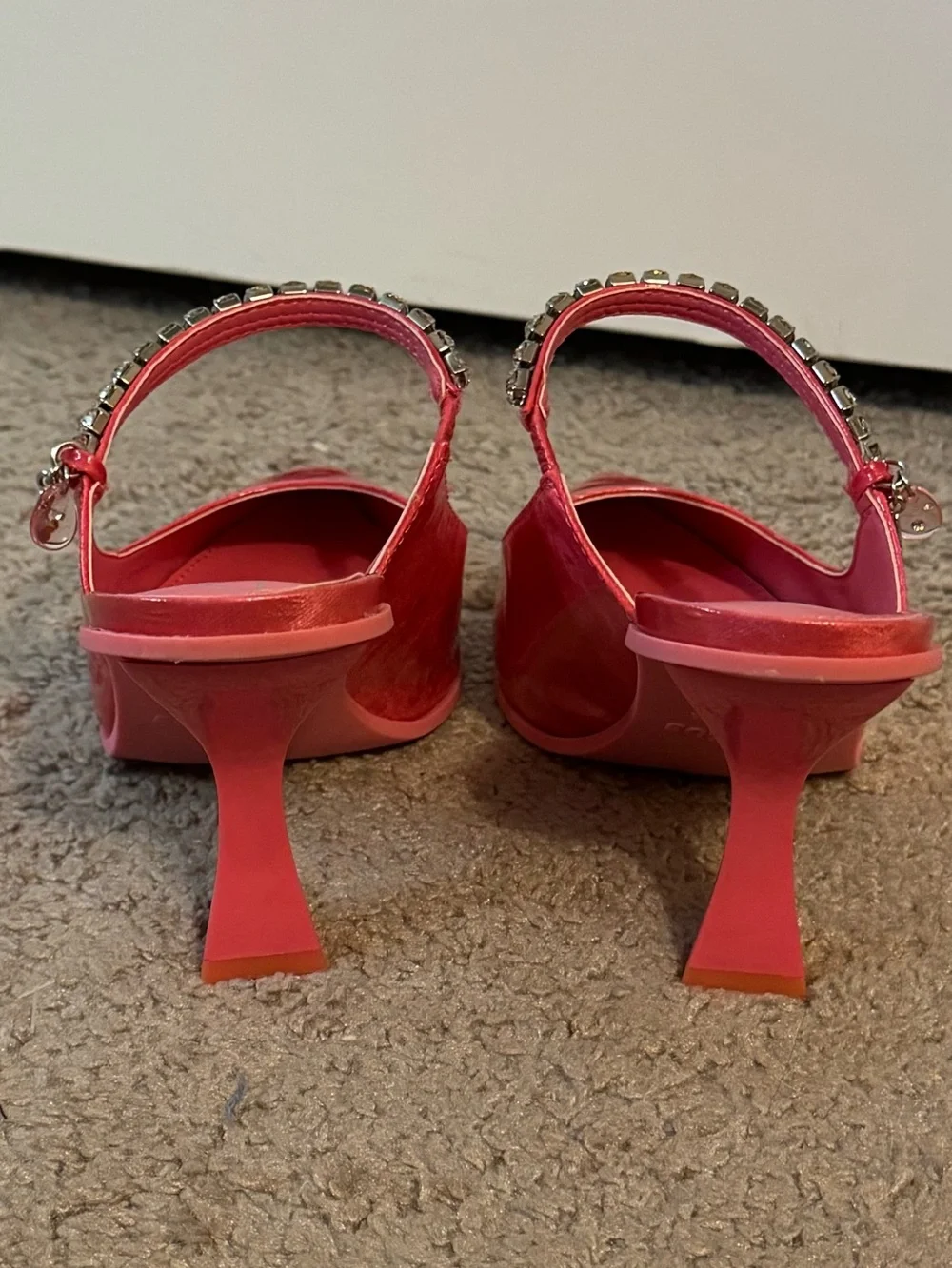Cool Sam Eldeman Circus NY size 6.5 Monique Punk pink bling slip on shoes new