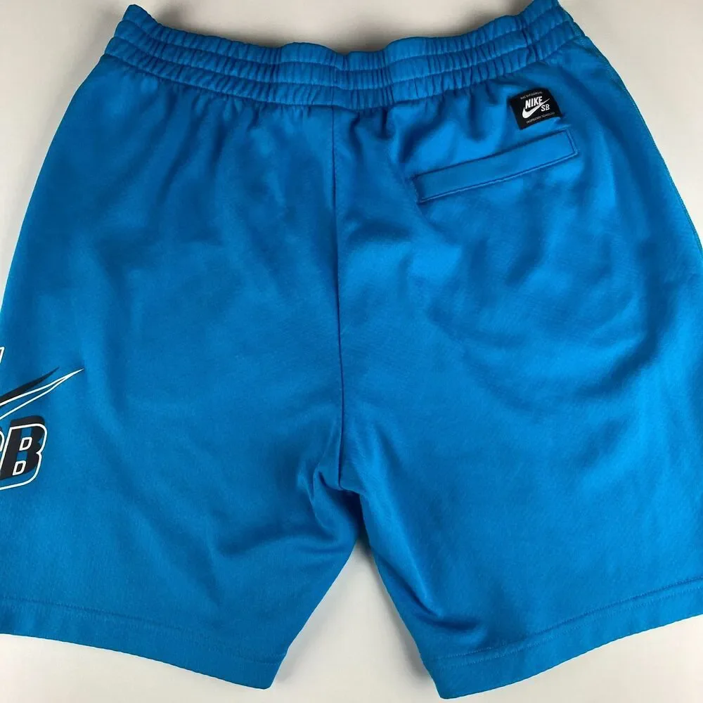 Nike SB Dri-Fit Shorts Mens Medium Blue Athletic Skate 7