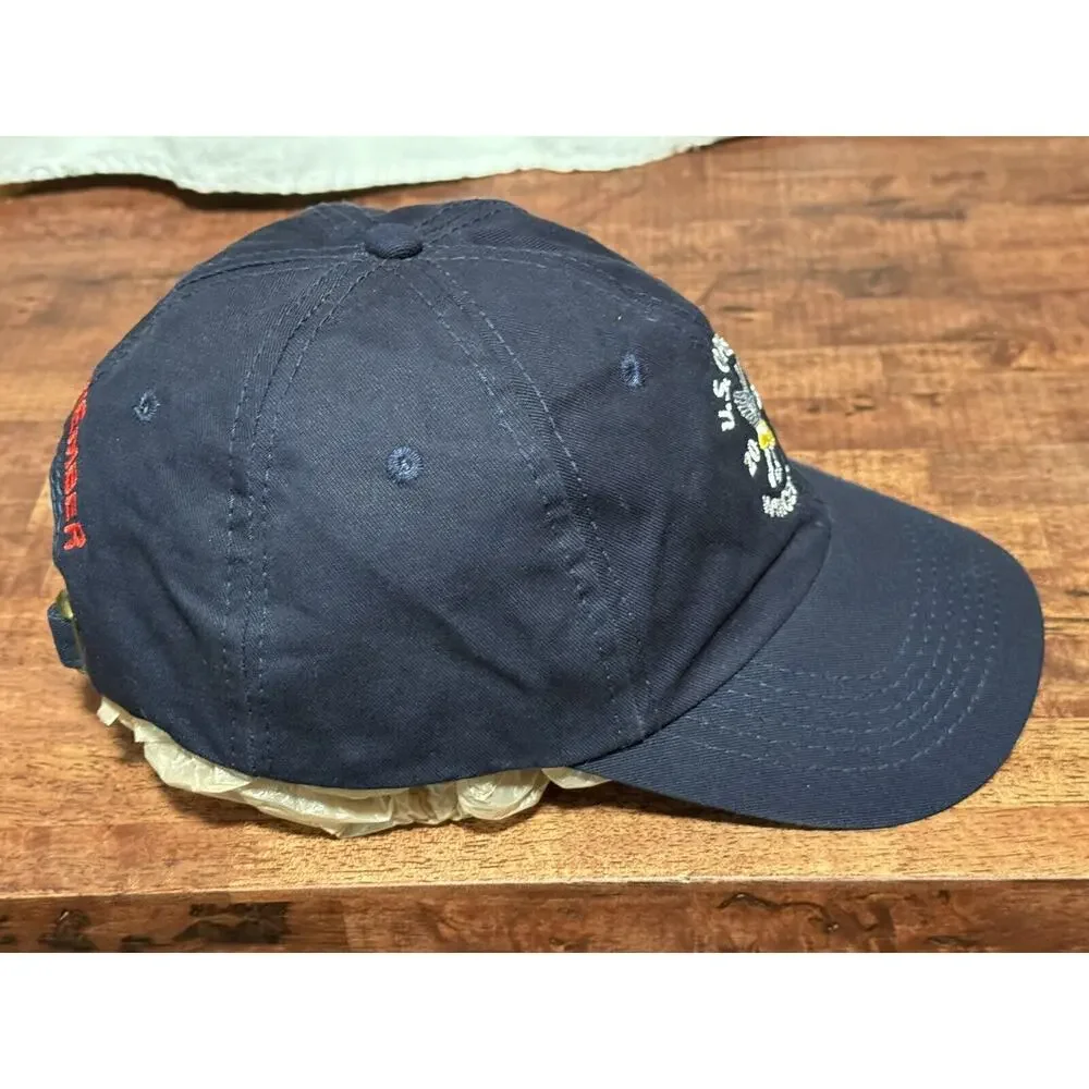 US Open 2020 Winged Foot Golf Cap Hat Adult Adjustable Blue Cotton USGA