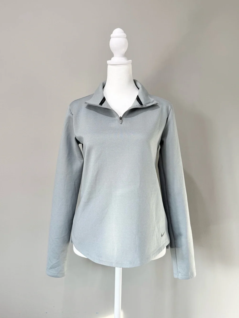 Nike Therma-Fit One Grey Quarter Neck Sweater