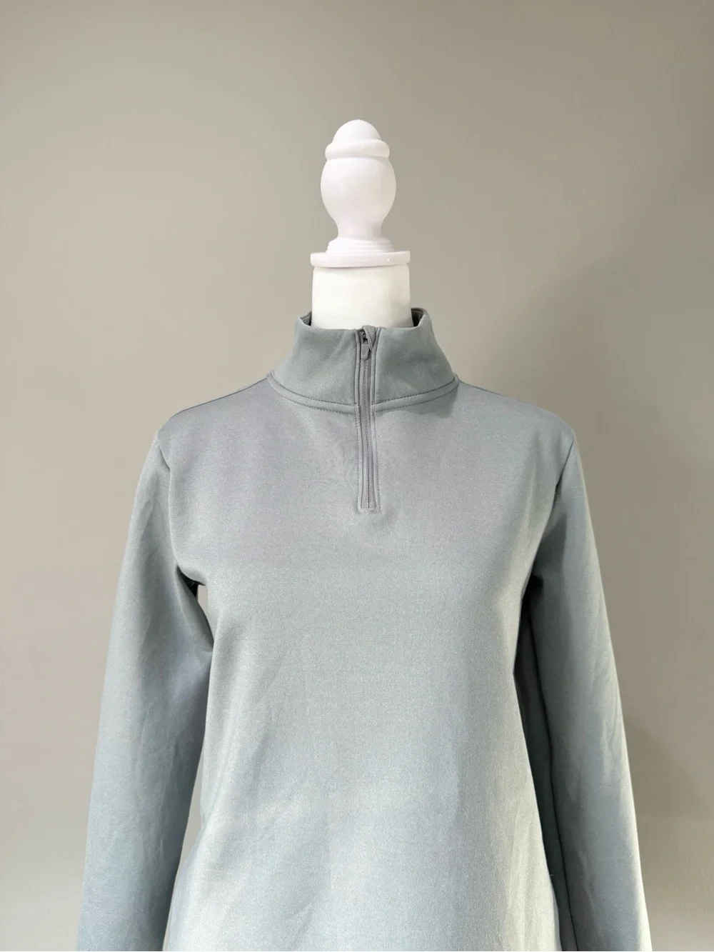 Nike Therma-Fit One Grey Quarter Neck Sweater
