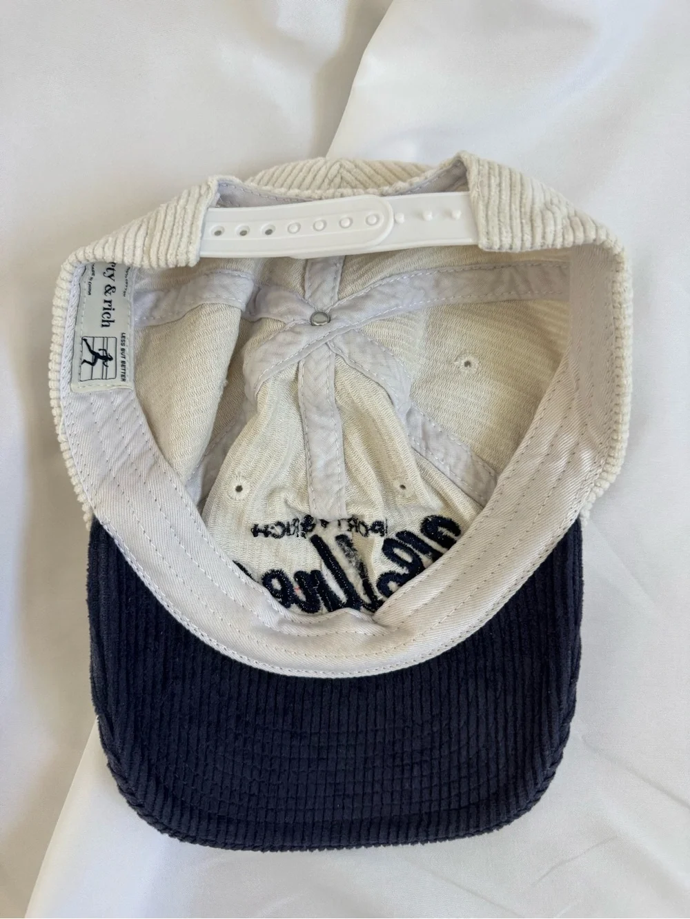 Sporty & Rich Unisex Corduroy Hat