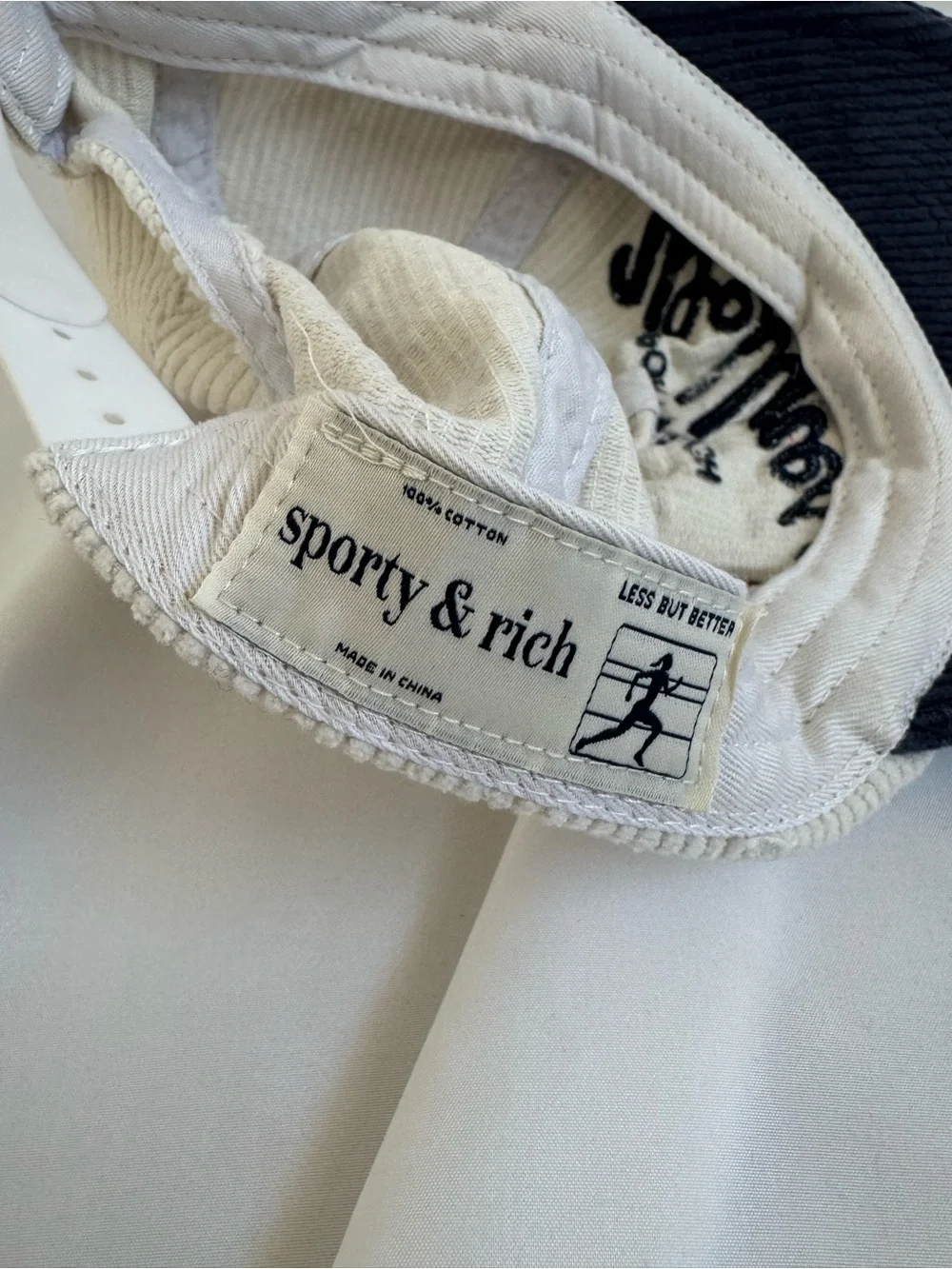 Sporty & Rich Unisex Corduroy Hat