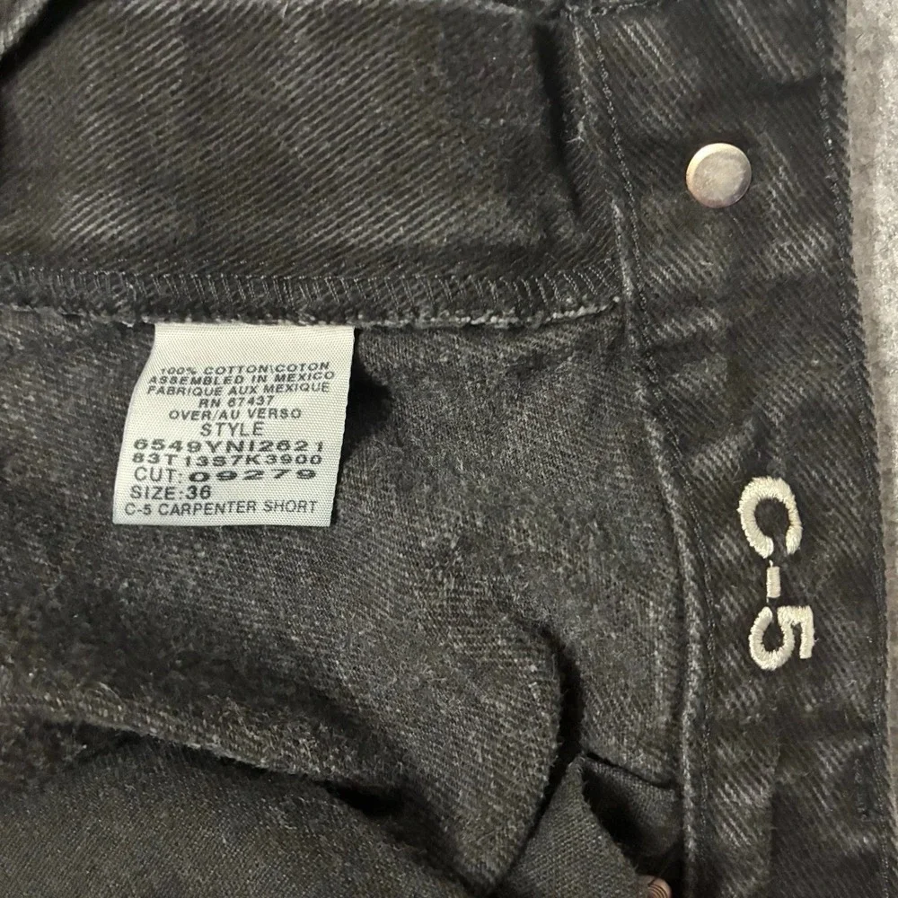 Vintage Polo Ralph Lauren Jeans Mens Shorts 36 Denim C-5 Carpenter Baggy Y2K