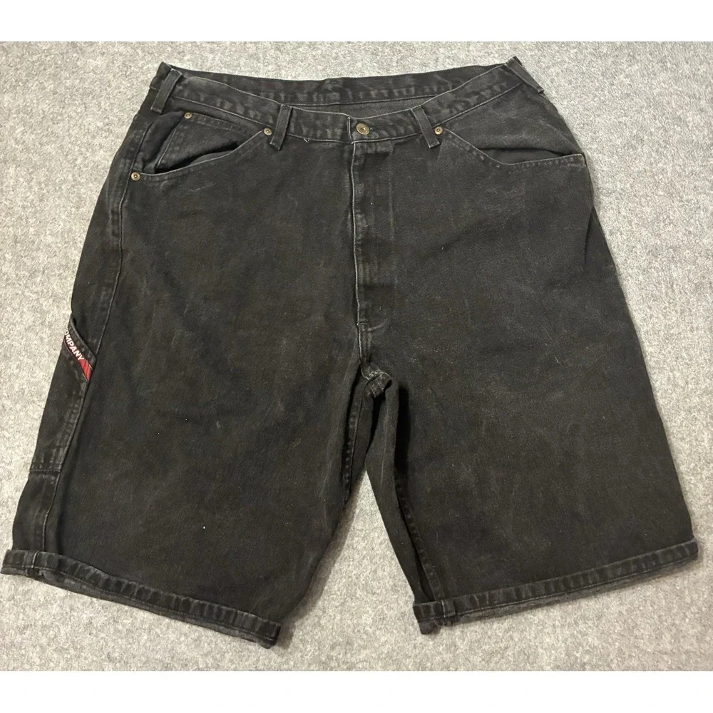 Vintage Polo Ralph Lauren Jeans Mens Shorts 36 Denim C-5 Carpenter Baggy Y2K