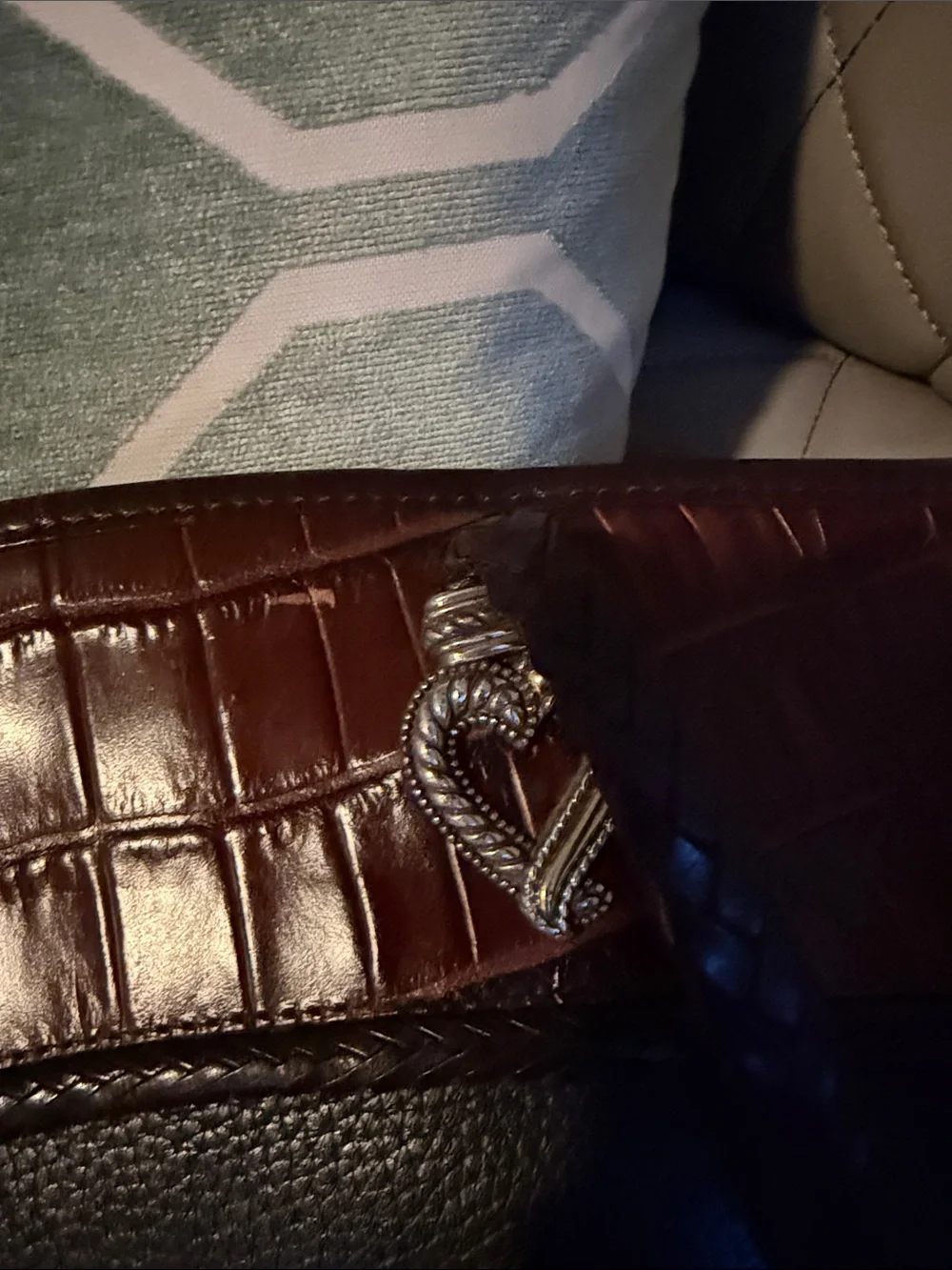 Brighton design embossed stylish