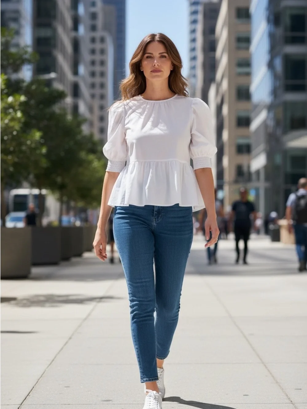 Zara lightweight white