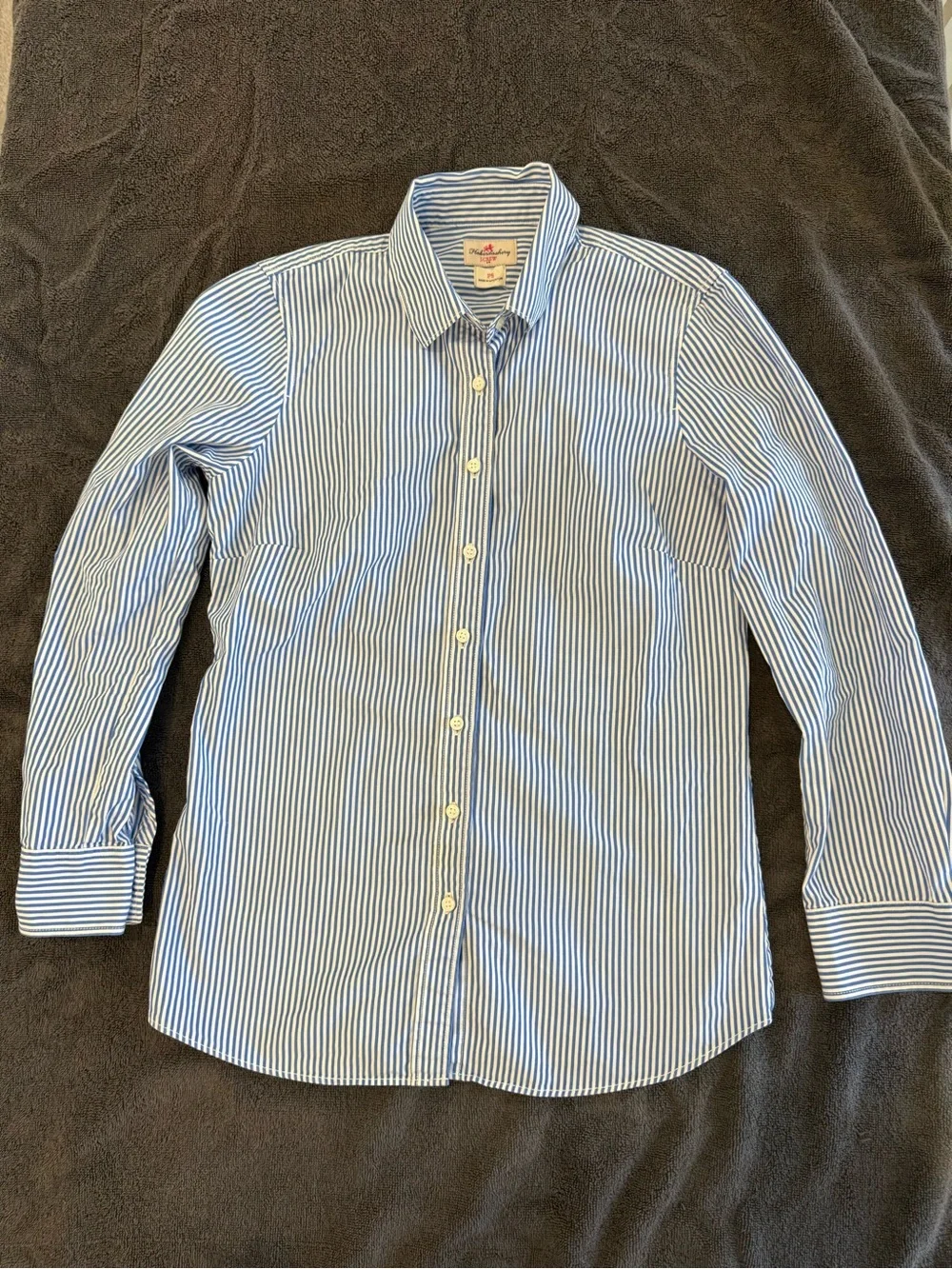 J. Crew crisp pinstripe