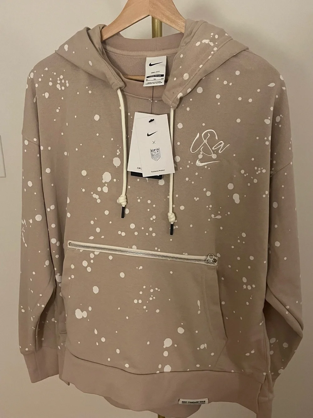 Nike USA Dri-Fit fleece hoodie