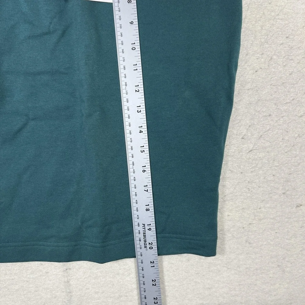 NikeLab Skirt Womens XS Green French Terry Athletic Zip Pocket 865538-375‎