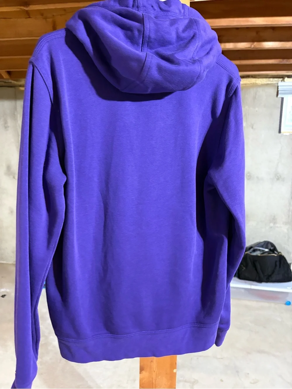 Nike Purple and Yellow LSU Tigers Crewneck Sweatshirt