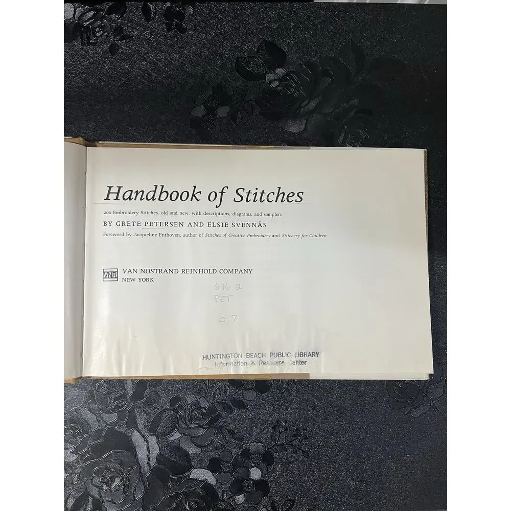 N/A handbook stitches