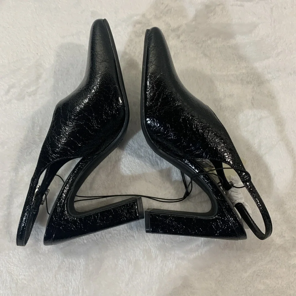 Worthington Saranack Womens Square Closed Toe Block Heel Pumps
