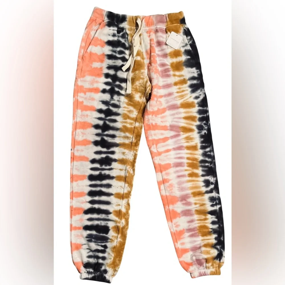 NWT Free People x Electric Rose Vendima Tye Dye Joggers